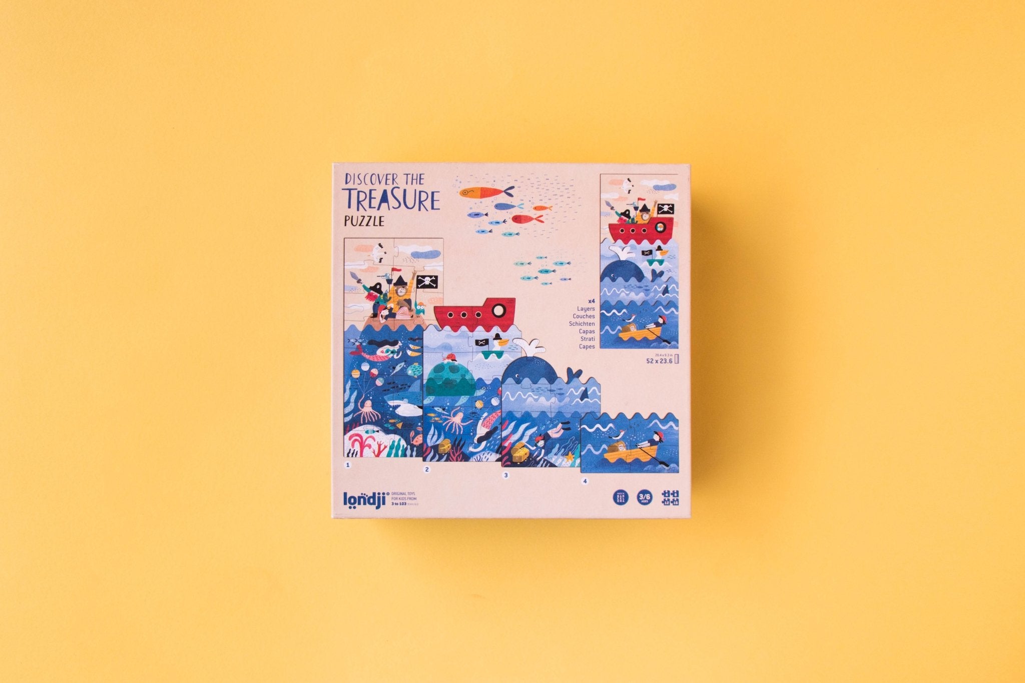 Joc de strategie - Puzzle Găseşte comoara | Londji - 9