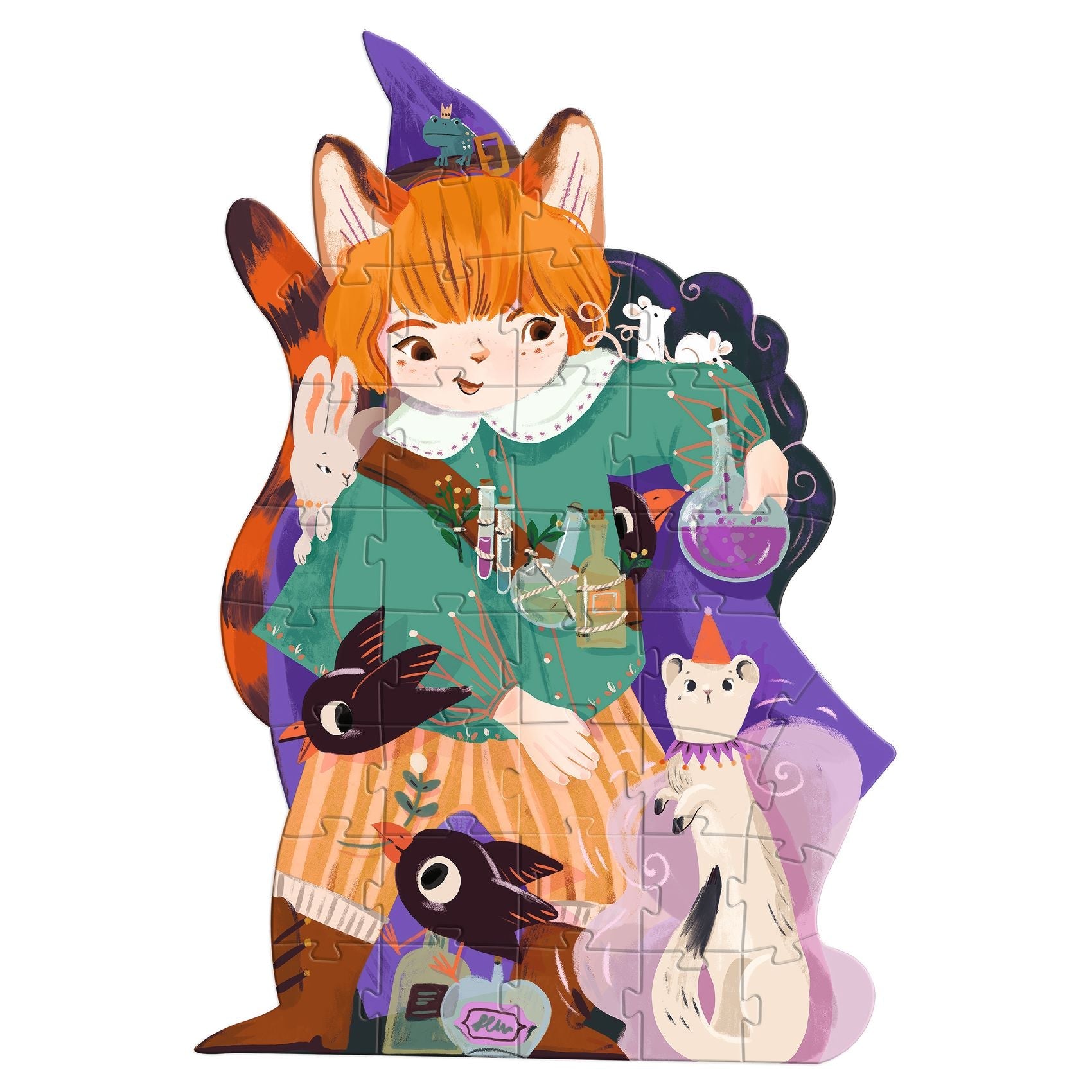 Puzzle - Puzzle gigant Magicianul Pio | Djeco - 2