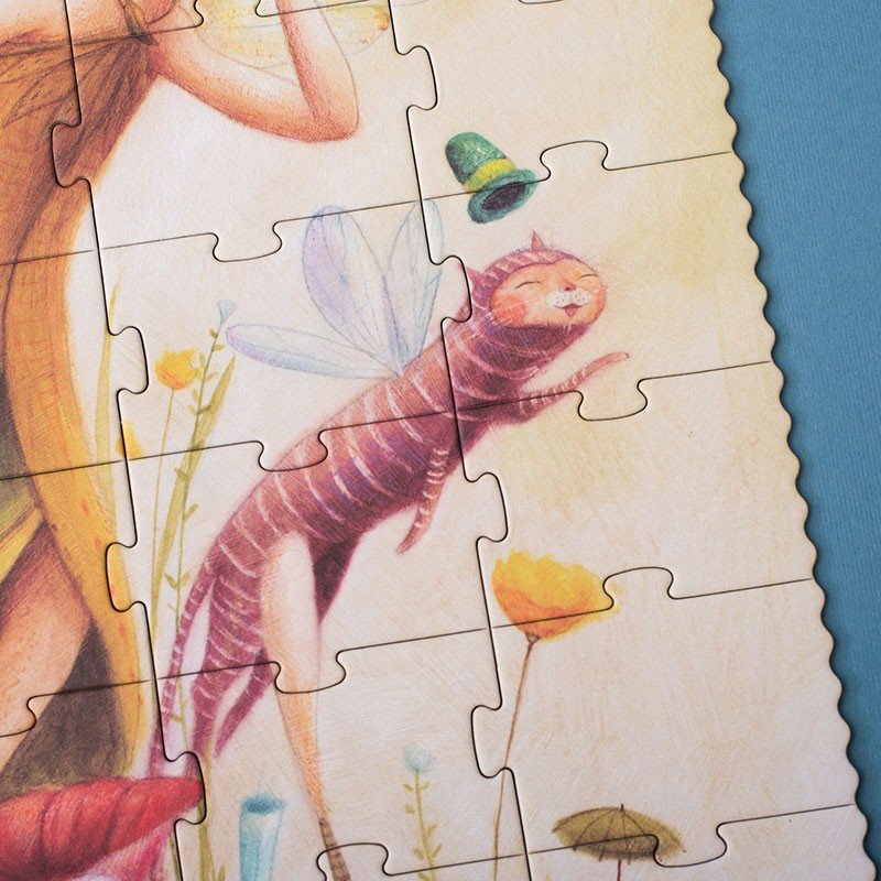Puzzle pentru copii "Lumea magică" | Londji - Londji - EmmaSiLuna.ro