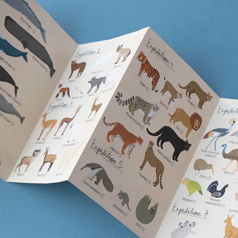 Puzzle pentru copii "Planeta animalelor" | Londji - Londji - EmmaSiLuna.ro