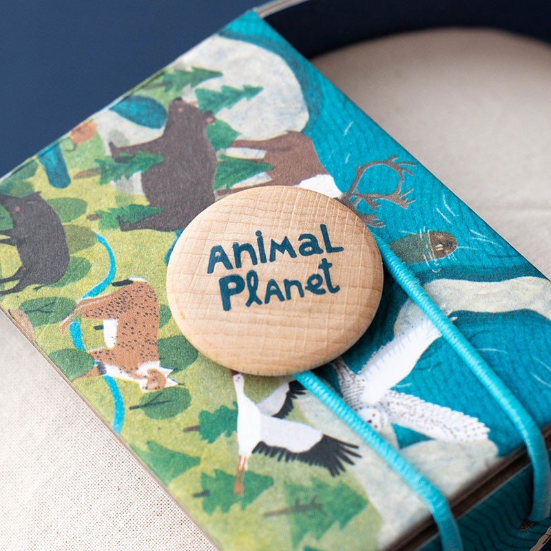 Puzzle pentru copii "Planeta animalelor" | Londji - Londji - EmmaSiLuna.ro