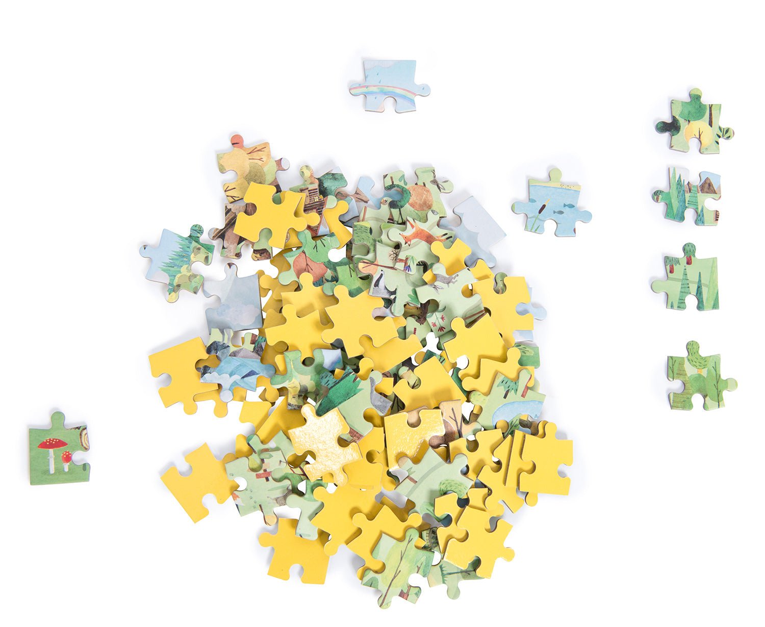 Puzzle pentru copiii exploratori "La Foret" | Moulin Roty - Moulin Roty - EmmaSiLuna.ro