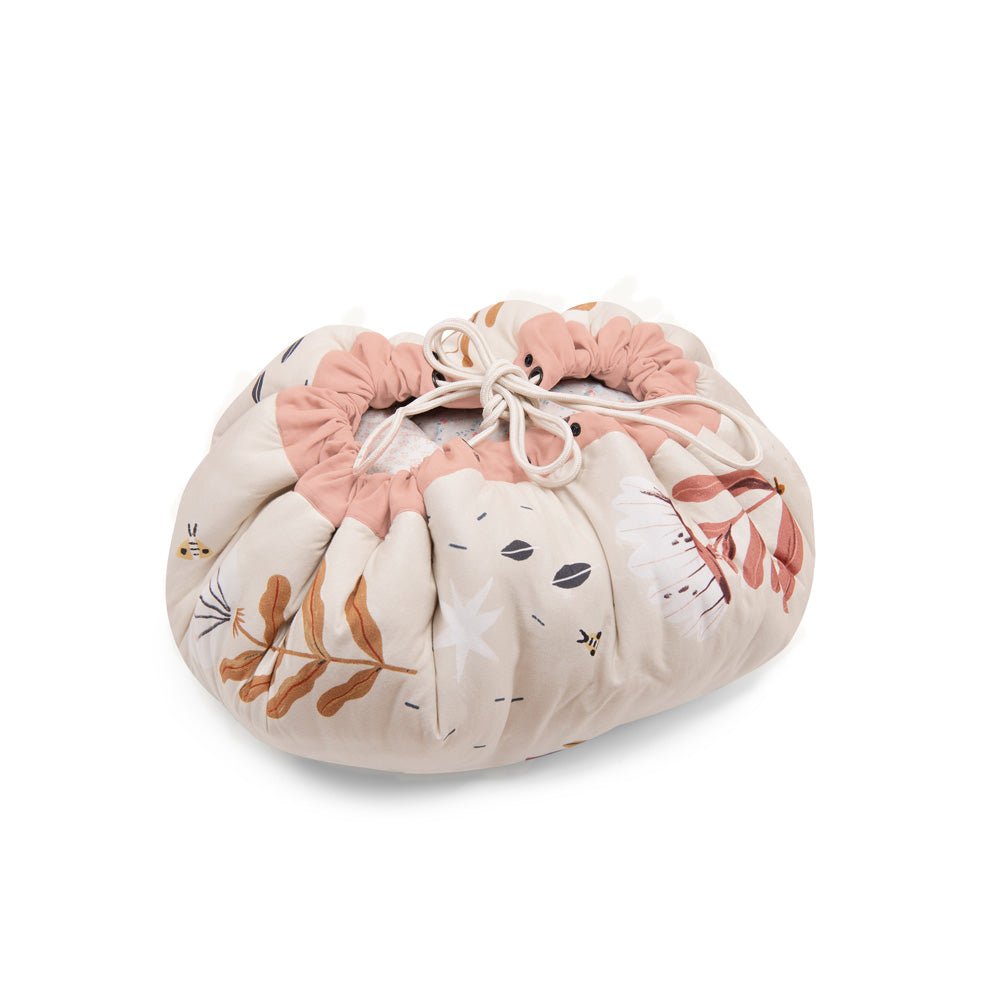 Salteluţă de joacă/geantă de depozitare, 2 în 1, "Après la pluie" | Moulin Roty x Play&Go - Moulin Roty - EmmaSiLuna.ro