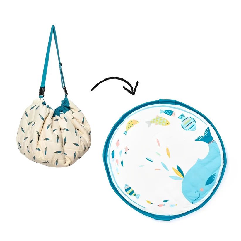 Camera copilului - Salteluţă de joacă/geantă de depozitare, 2 în 1, "Le Voyage d&