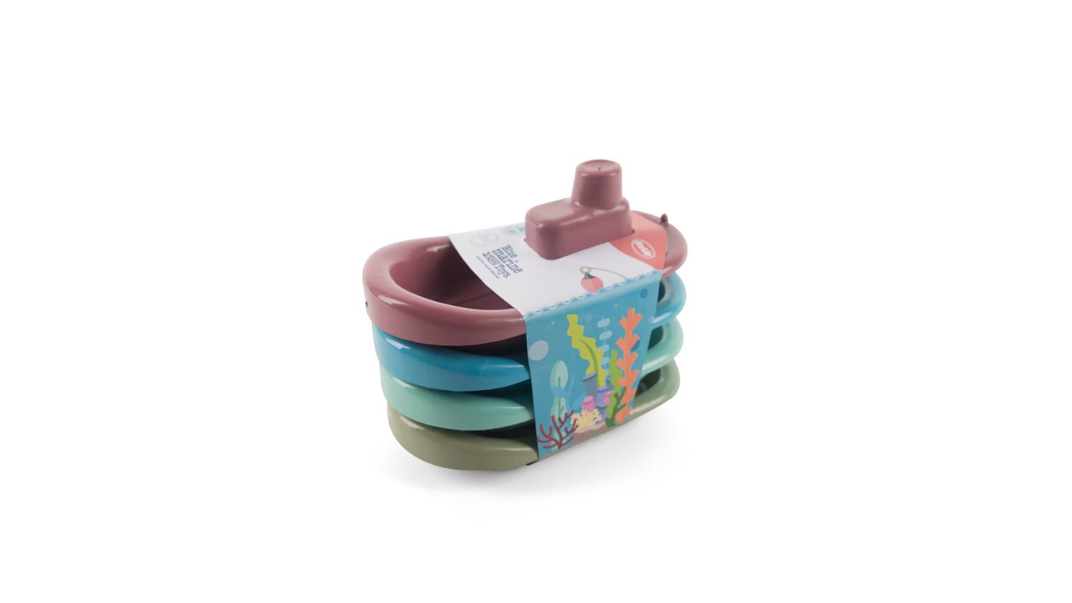 Vehicule - Set 4 bărci pentru copii "Blue Marine Toys" | Dantoy