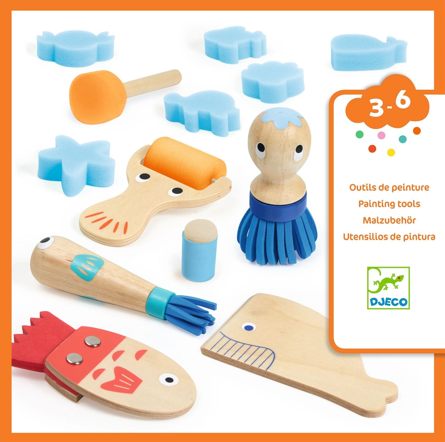 Seturi pictură - Set de instrumente pentru pictură creativă | Djeco - 4