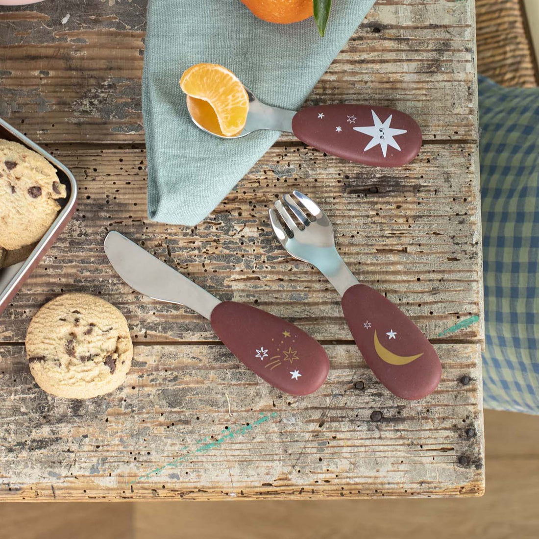 Set de tacâmuri - Set de tacâmuri pentru copii, Après la pluie | Moulin Roty - 3