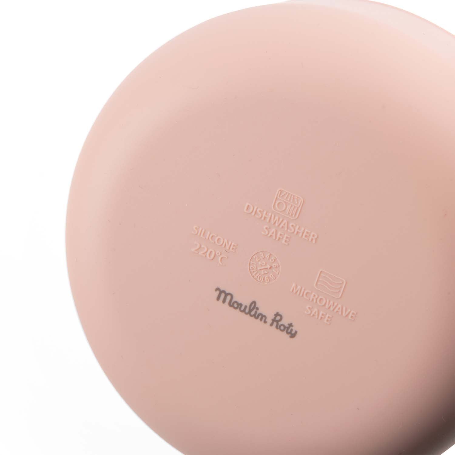 Set de veselă - Set de veselă din silicon pentru copii, "Après la pluie" | Moulin Roty - 7