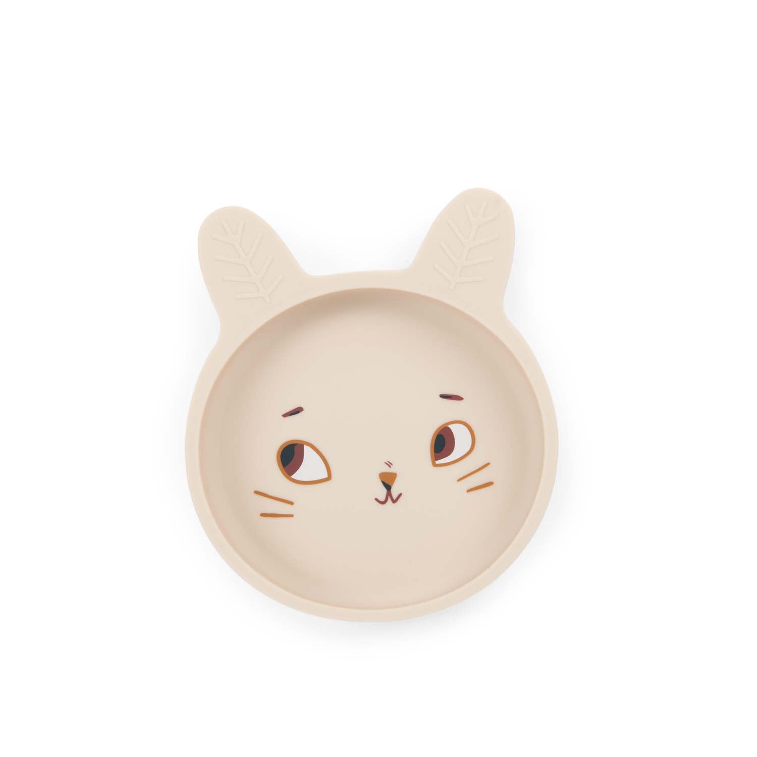 Set de veselă - Set de veselă din silicon pentru copii, "Après la pluie" | Moulin Roty - 3