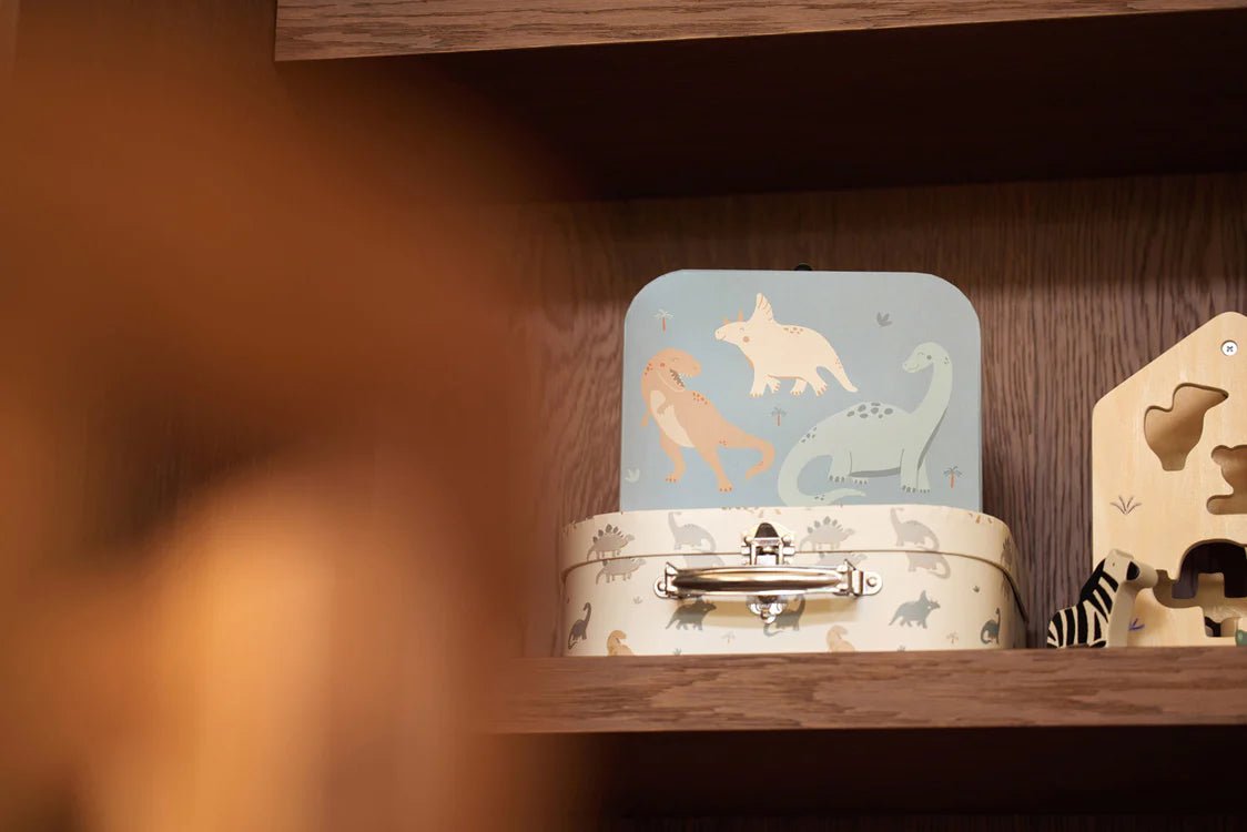 Camera copilului - Set valize pentru jucării - Dinozauri | Jollein - 3
