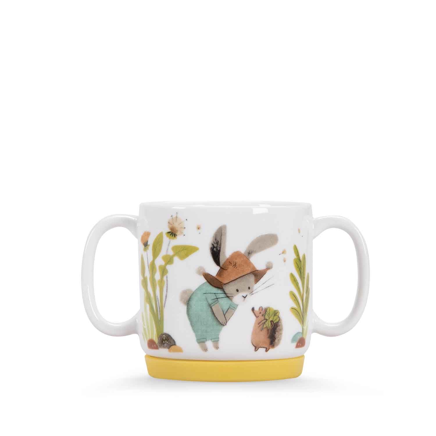Set de veselă - Set veselă din porțelan, Trois Petits Lapins, 3+ ani | Moulin Roty - 3