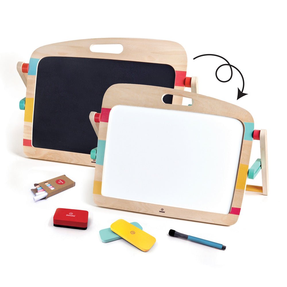 Joc educativ - Tablă cu două fețe Flip & Draw | Svoora - 1