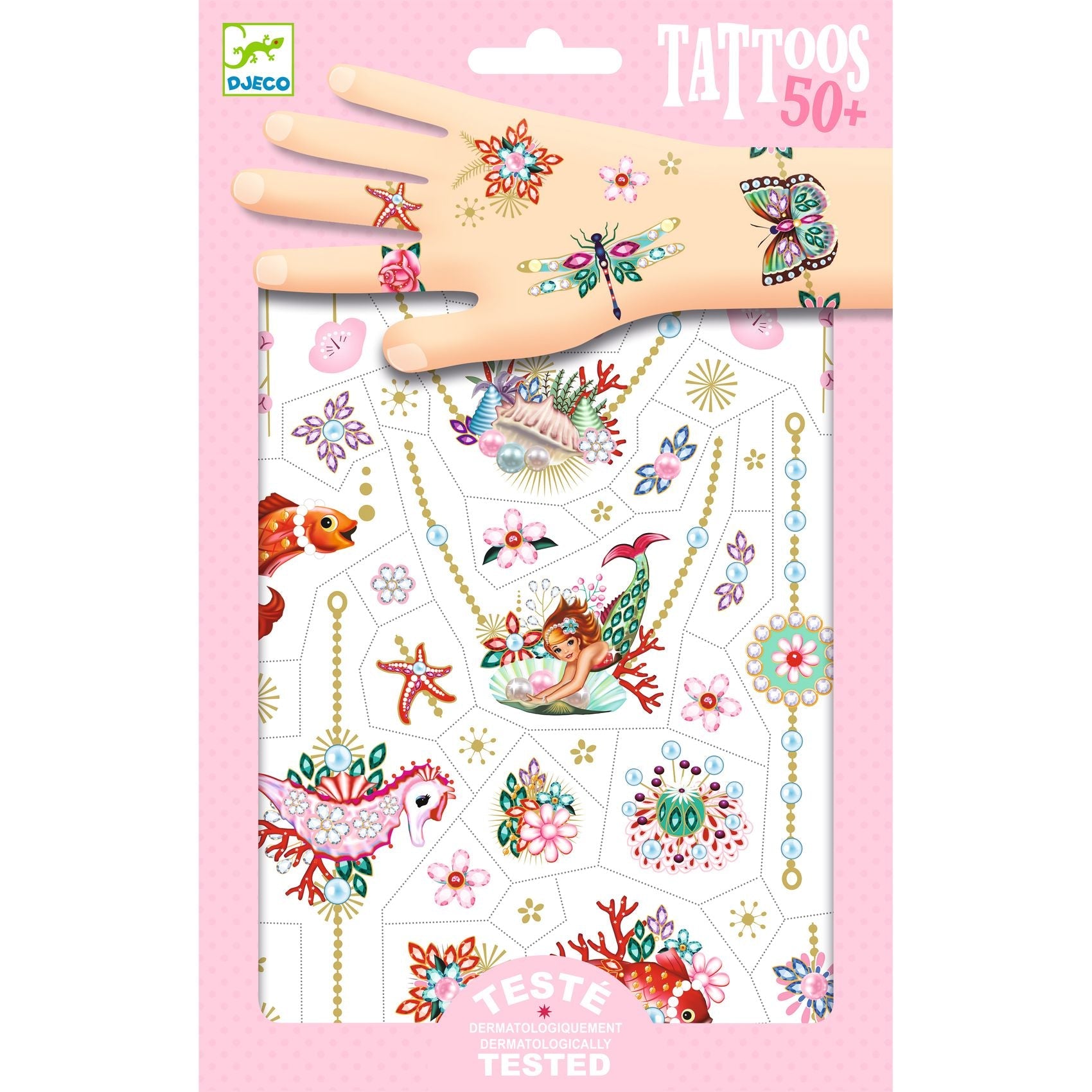 - Tatuaje temporare Bijuterii | Djeco - 1