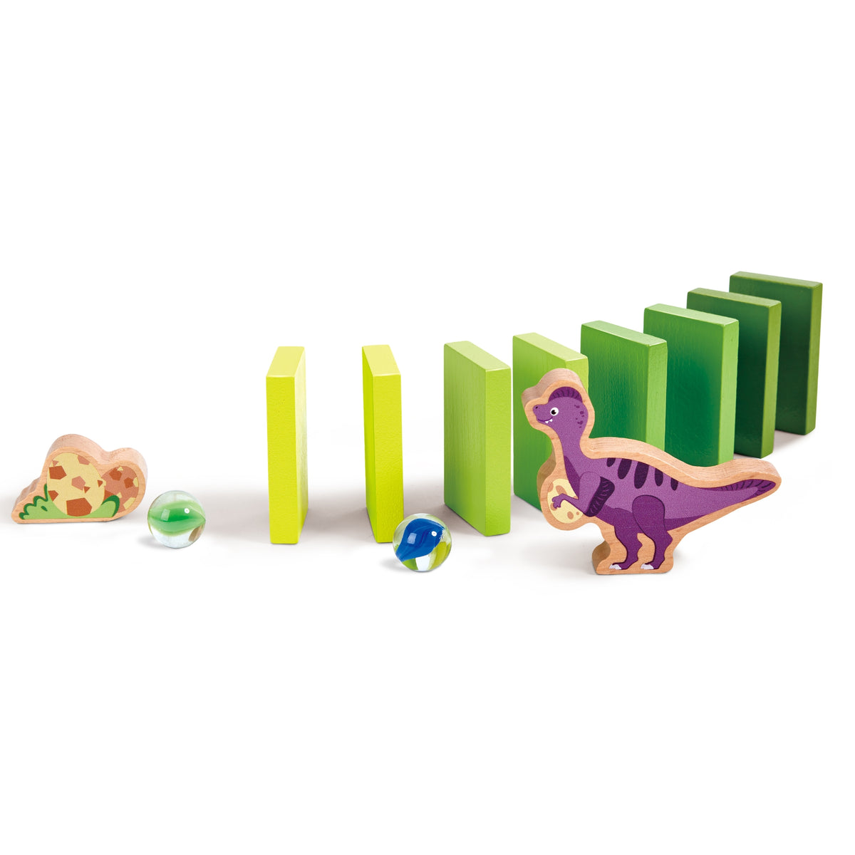 Pistă de bile - Marble Run Dino Adventure, 3+ ani | Hape