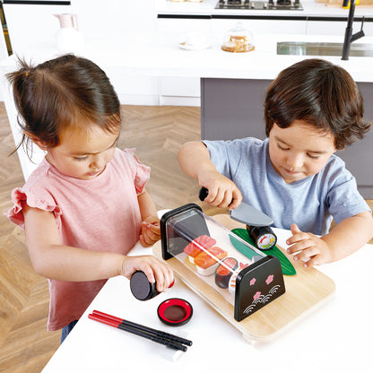 Joc de rol - Set Sushi din lemn, 20 piese, 3+ ani | Hape