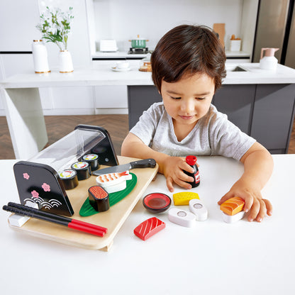 Joc de rol - Set Sushi din lemn, 20 piese, 3+ ani | Hape