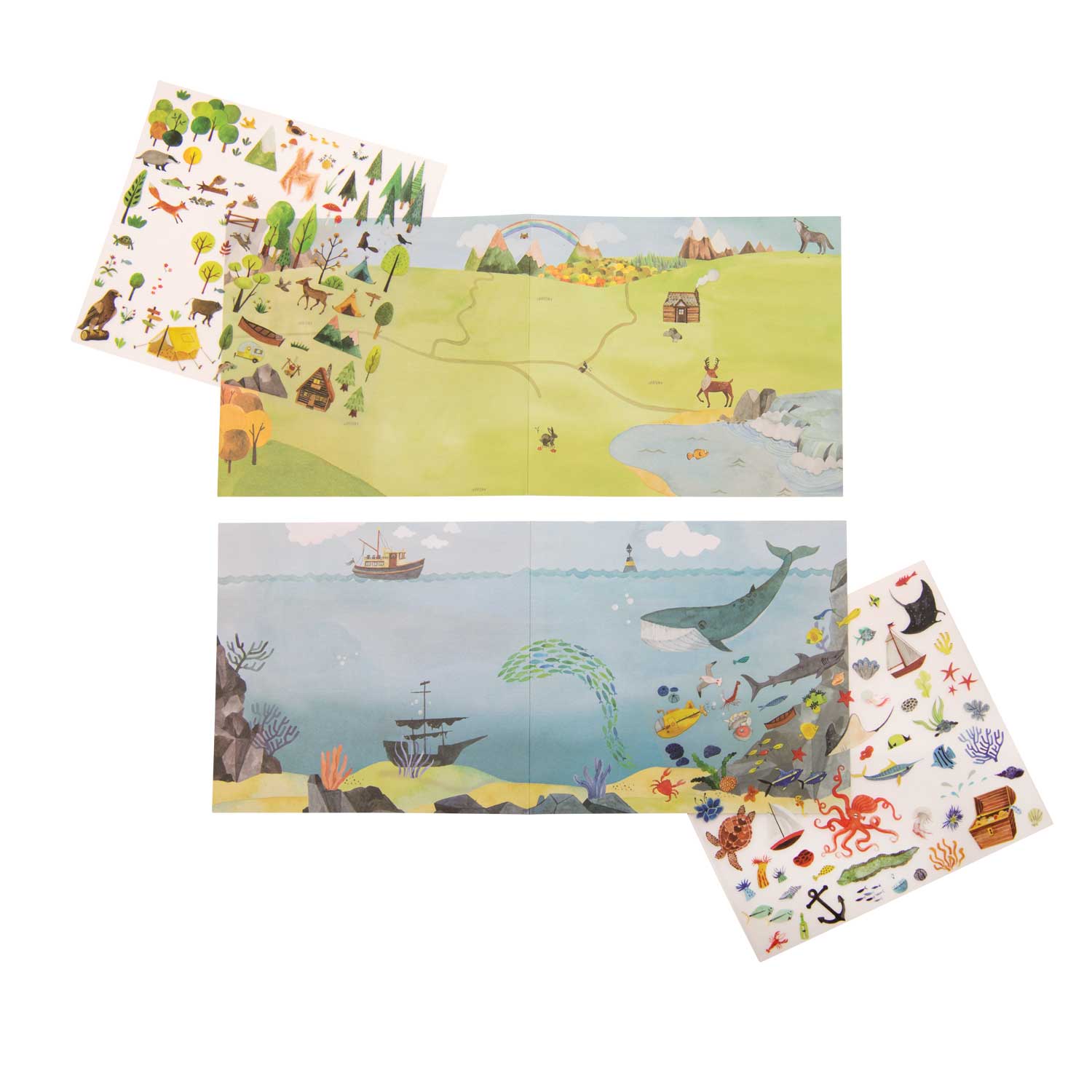Abţibilduri - Abţibilduri de transfer (Decal) - Exploratorul, 4+ ani | Moulin Roty - 3
