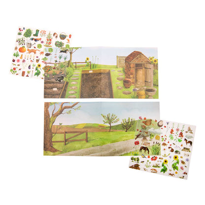 Abţibilduri - Abţibilduri de transfer (Decal) - Grădinarul, 4+ ani | Moulin Roty - 2