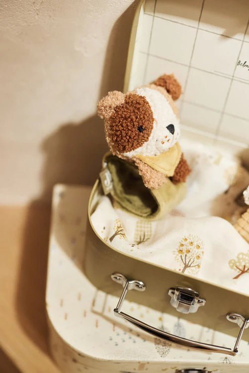 Jucării senzoriale - Brățară zornăitoare pentru bebeluși - Căţeluşul Mick, 0+ ani | Jollein - 2