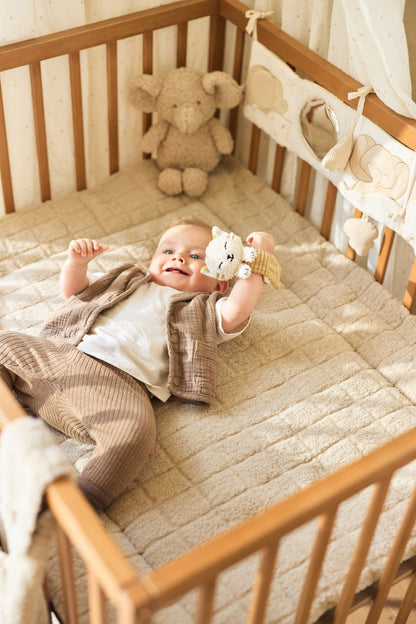 Jucării senzoriale - Brățară zornăitoare pentru bebeluși - Pisicuţa Charlie, 0+ ani | Jollein - 3