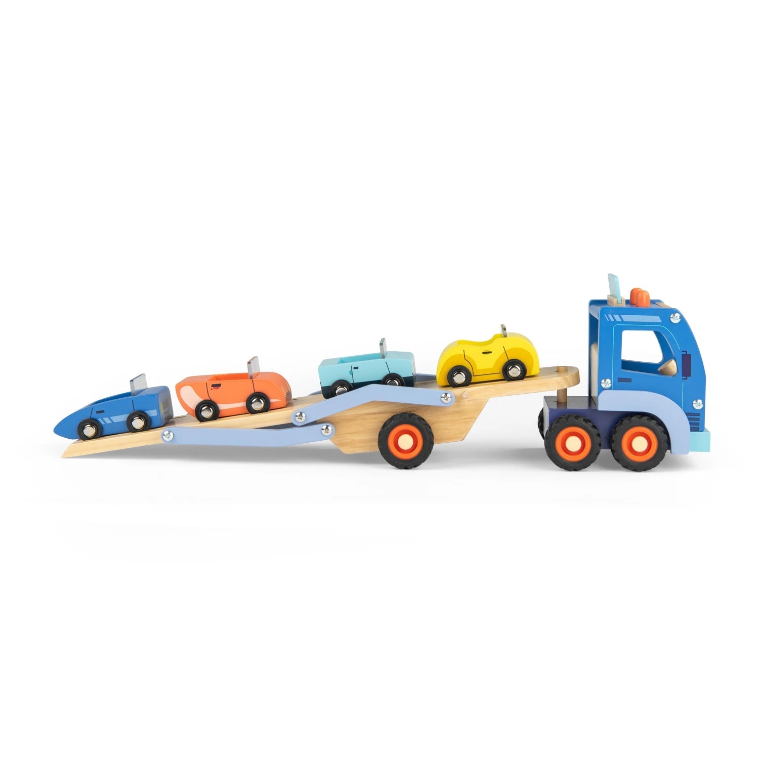 Vehicule de jucărie - Camion transport auto, Avenue du Moulin, 3+ ani | Moulin Roty - 10