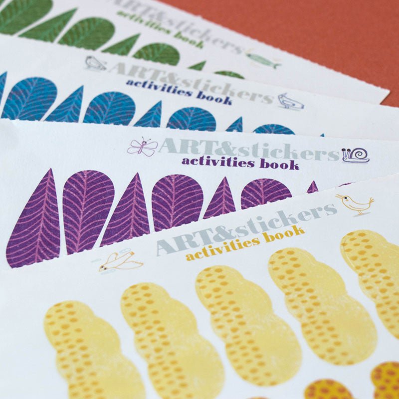 Jocuri şi jucării creative - Carte de activităţi - Artă cu stickere, 3 - 8 ani | Londji - 2