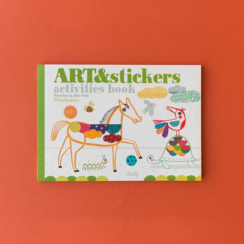 Jocuri şi jucării creative - Carte de activităţi - Artă cu stickere, 3 - 8 ani | Londji - 1