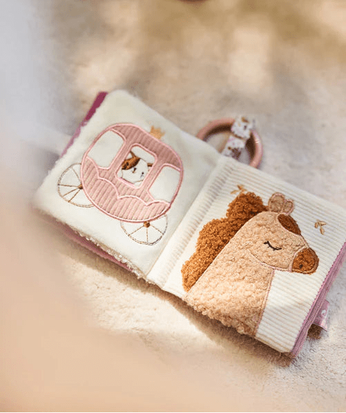 Jucării senzoriale - Carte senzorială pentru bebeluși - Flower Fairies, 0+ ani | Jollein - 2