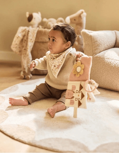 Jucării senzoriale - Carte senzorială pentru bebeluși - Flower Fairies, 0+ ani | Jollein - 3