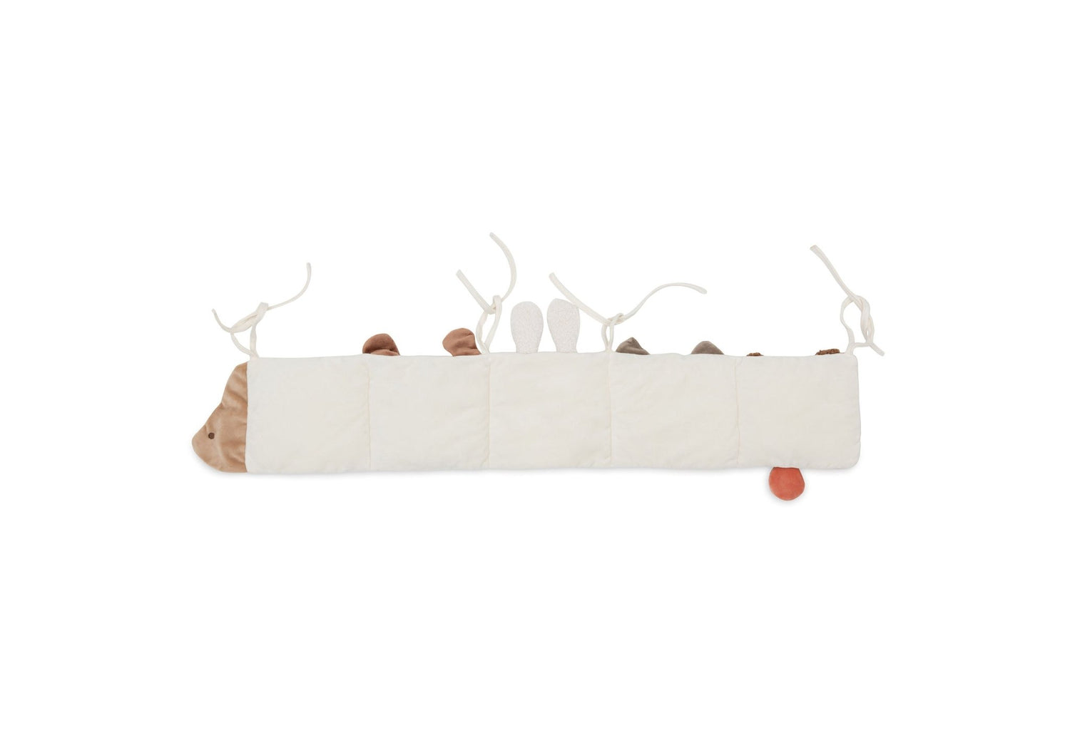 Jucării senzoriale - Carte senzorială pentru pătuţ bebeluși - Animal Friends, 0+ ani | Jollein - 2