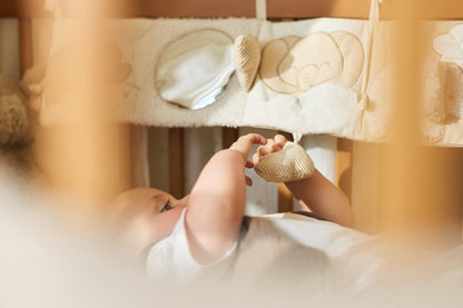 Jucării senzoriale - Carte senzorială pentru pătuţ bebeluși - Elephant Tales, 0+ ani | Jollein - 5