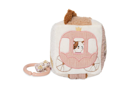 Jucării de pluş - Cub senzorial din pluş cu activităţi - Flower Fairies, 0+ ani | Jollein - 4