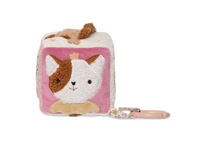 Jucării de pluş - Cub senzorial din pluş cu activităţi - Flower Fairies, 0+ ani | Jollein - 2