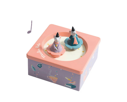 Cutiuţe şi globuri muzicale - Cutiuţă muzicală cu 2 figurine magnetice - Il était une fois, 3+ ani | Moulin Roty - 3