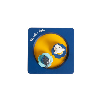 Cutiuţe şi globuri muzicale - Cutiuţă muzicală cu 2 figurine magnetice - Puce &amp; Pilou, 3+ ani | Moulin Roty - 2
