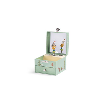Cutiuţe şi globuri muzicale - Cutiuţă muzicală de bijuterii - Trois petits lapins, 3+ ani | Moulin Roty - 1