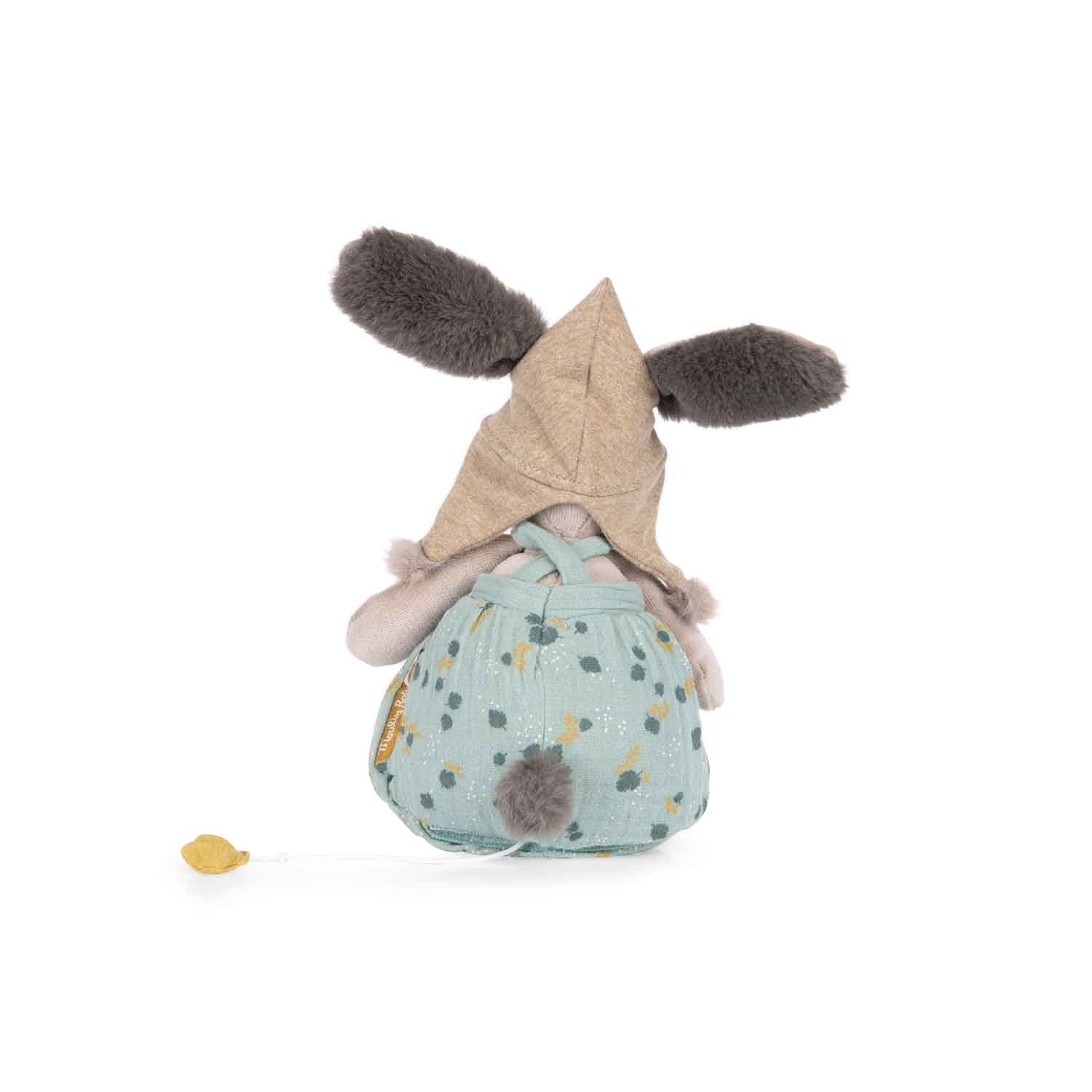 Jucarie muzicala - Iepuraş muzical de pluș - Trois Petits Lapins, 0+ ani | Moulin Roty - 3