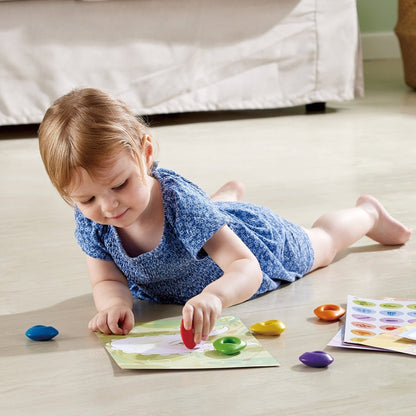 Hape - Joc creativ – Creioane cerate și activități de colorat, 18 piese, 2+ ani | Hape-8