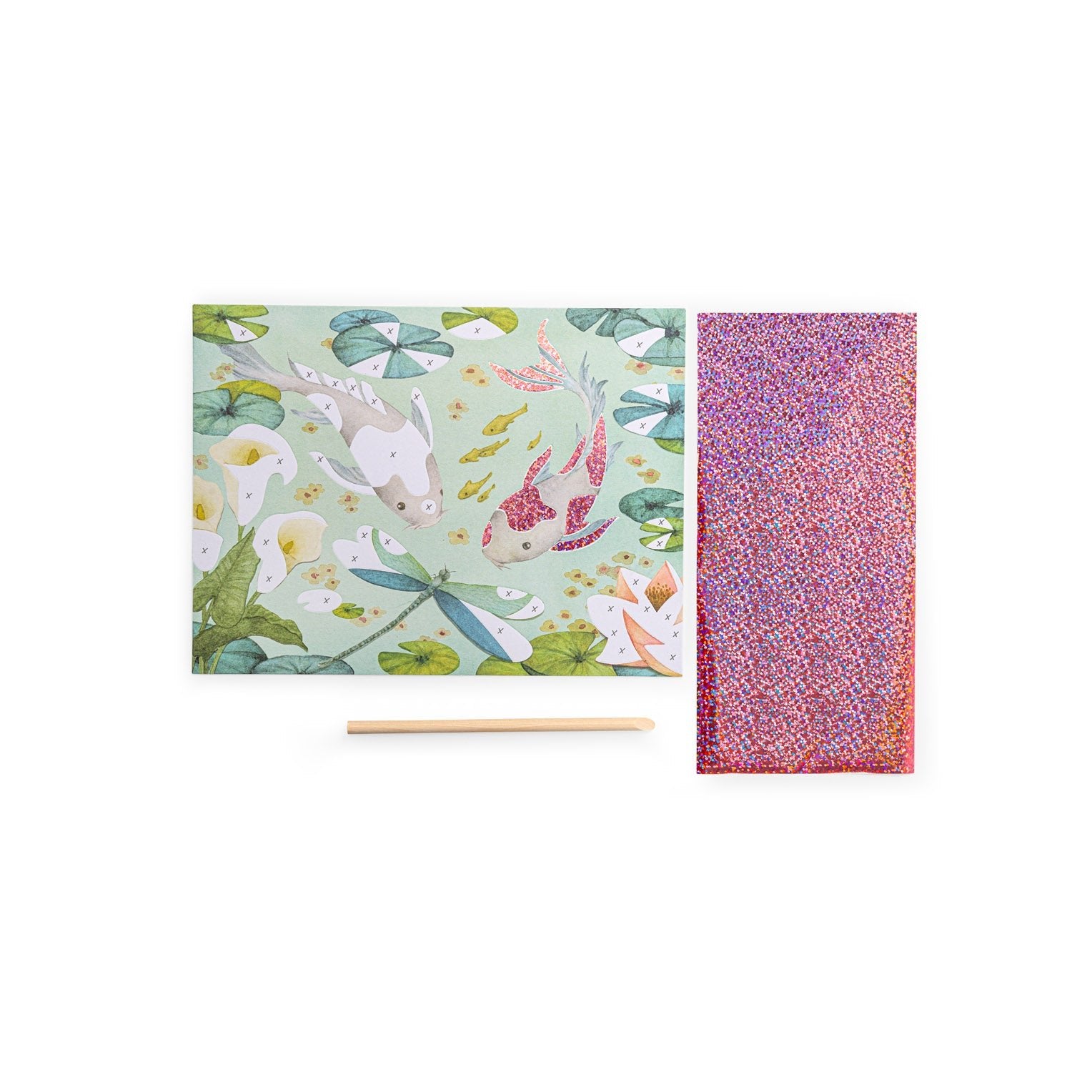 Jocuri şi jucării creative - Joc creativ cu foiţe craft - Les Rosalies, 6 ani | Moulin Roty - 3