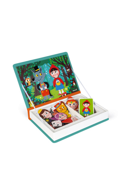 Jocuri şi jucării creative - Joc creativ cu magneți Magneti’book - Personaje din Basme, 3+ani | Janod - 1