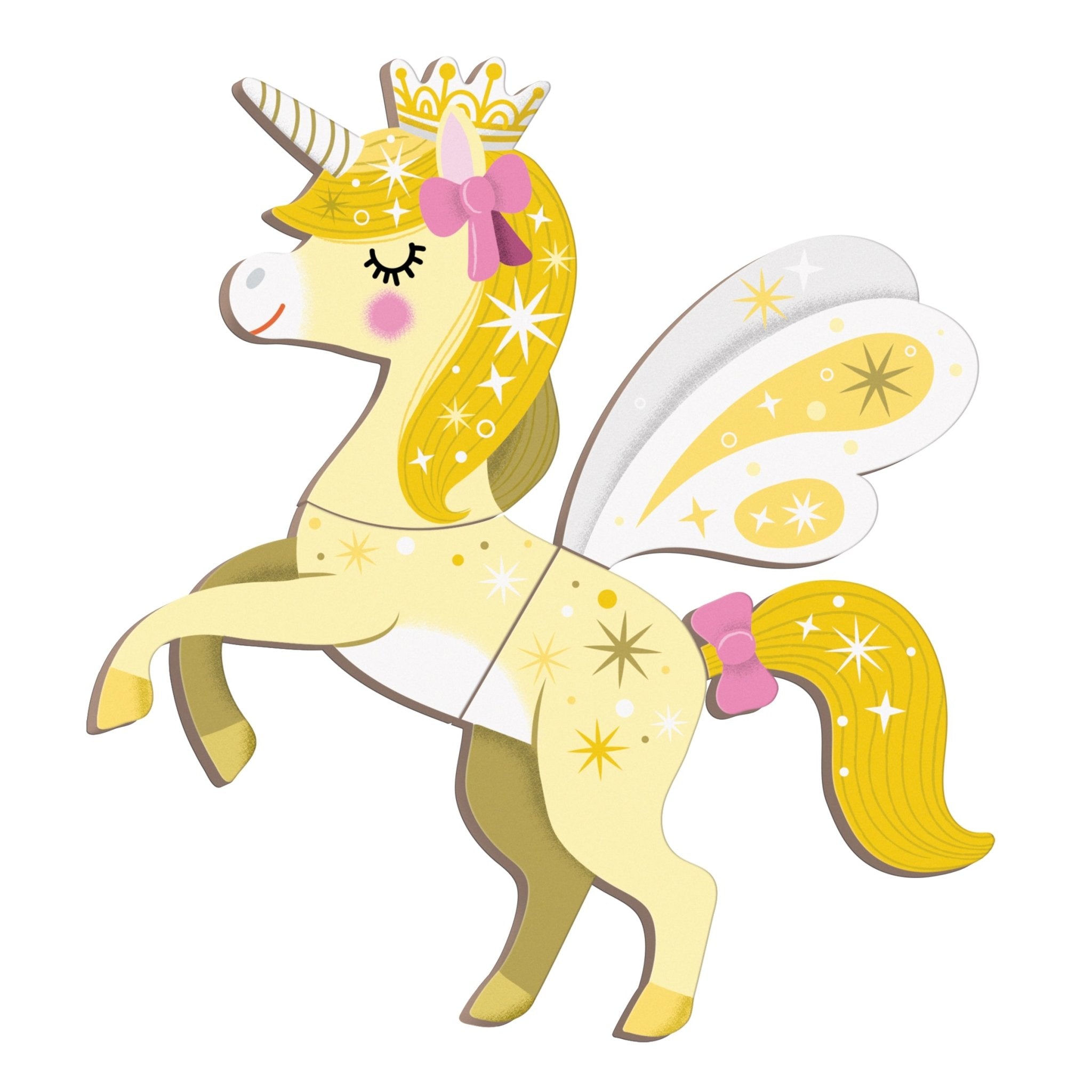 Jocuri şi jucării creative - Joc creativ cu magneți Magneti’book - Unicorni, 3+ani | Janod - 6