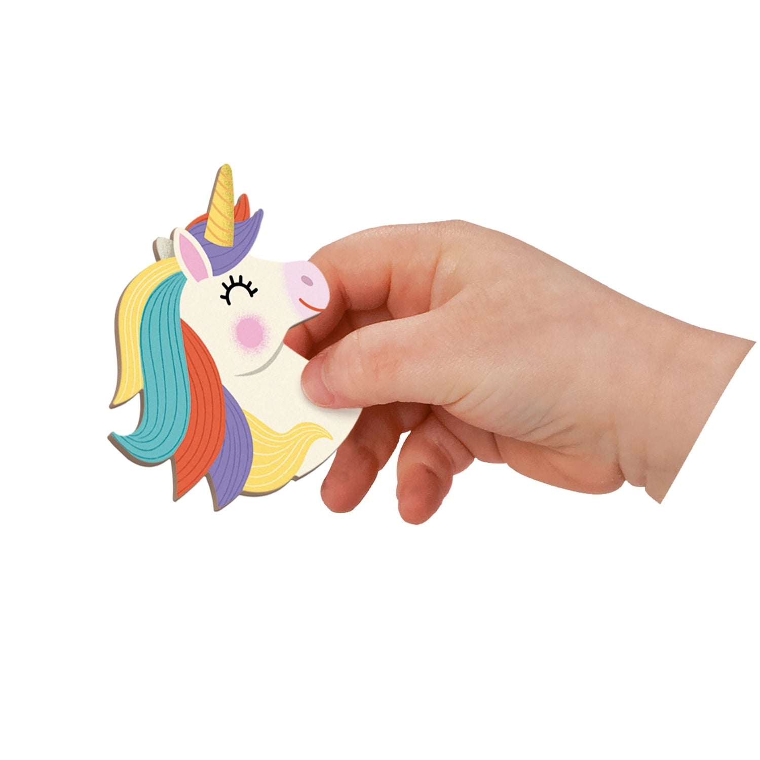 Jocuri şi jucării creative - Joc creativ cu magneți Magneti’book - Unicorni, 3+ani | Janod - 5