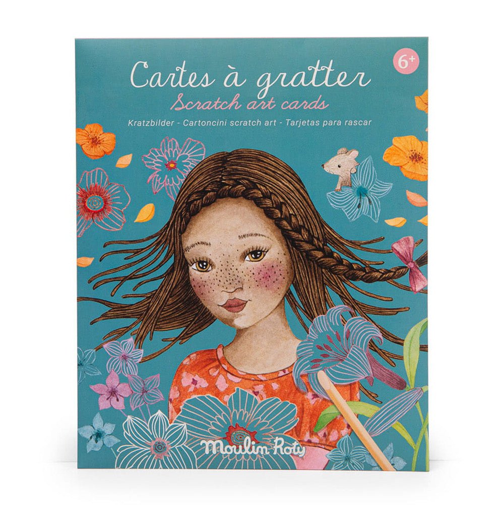 Jocuri şi jucării creative - Joc creativ de răzuit - Les Rosalies, 6+ ani | Moulin Roty - 1