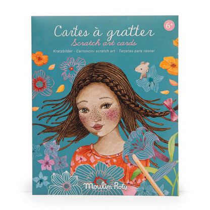 Jocuri şi jucării creative - Joc creativ de răzuit - Les Rosalies, 6+ ani | Moulin Roty - 1