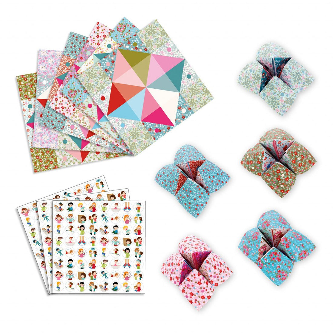 Jucarii creative - Joc creativ Initiere origami Solnite, 6 - 10 ani | Djeco - 2