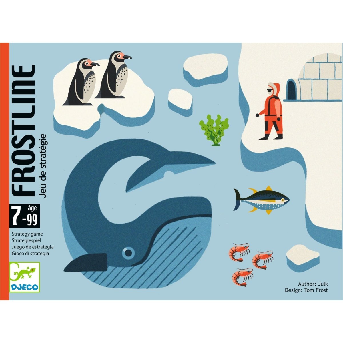 Djeco - Joc de cărți - Frostline, 2–4 jucători, 7+ ani | Djeco-3