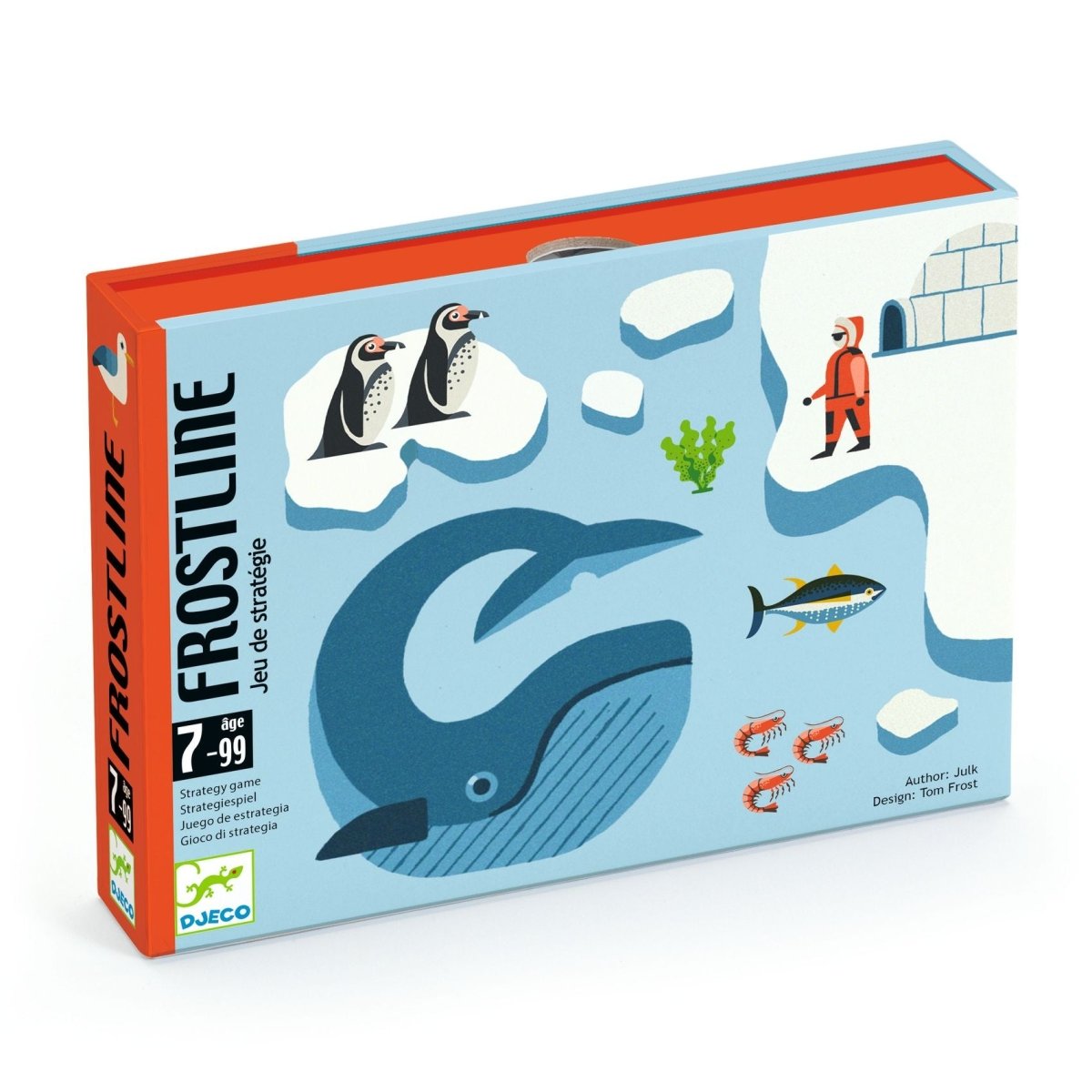 Djeco - Joc de cărți - Frostline, 2–4 jucători, 7+ ani | Djeco-1