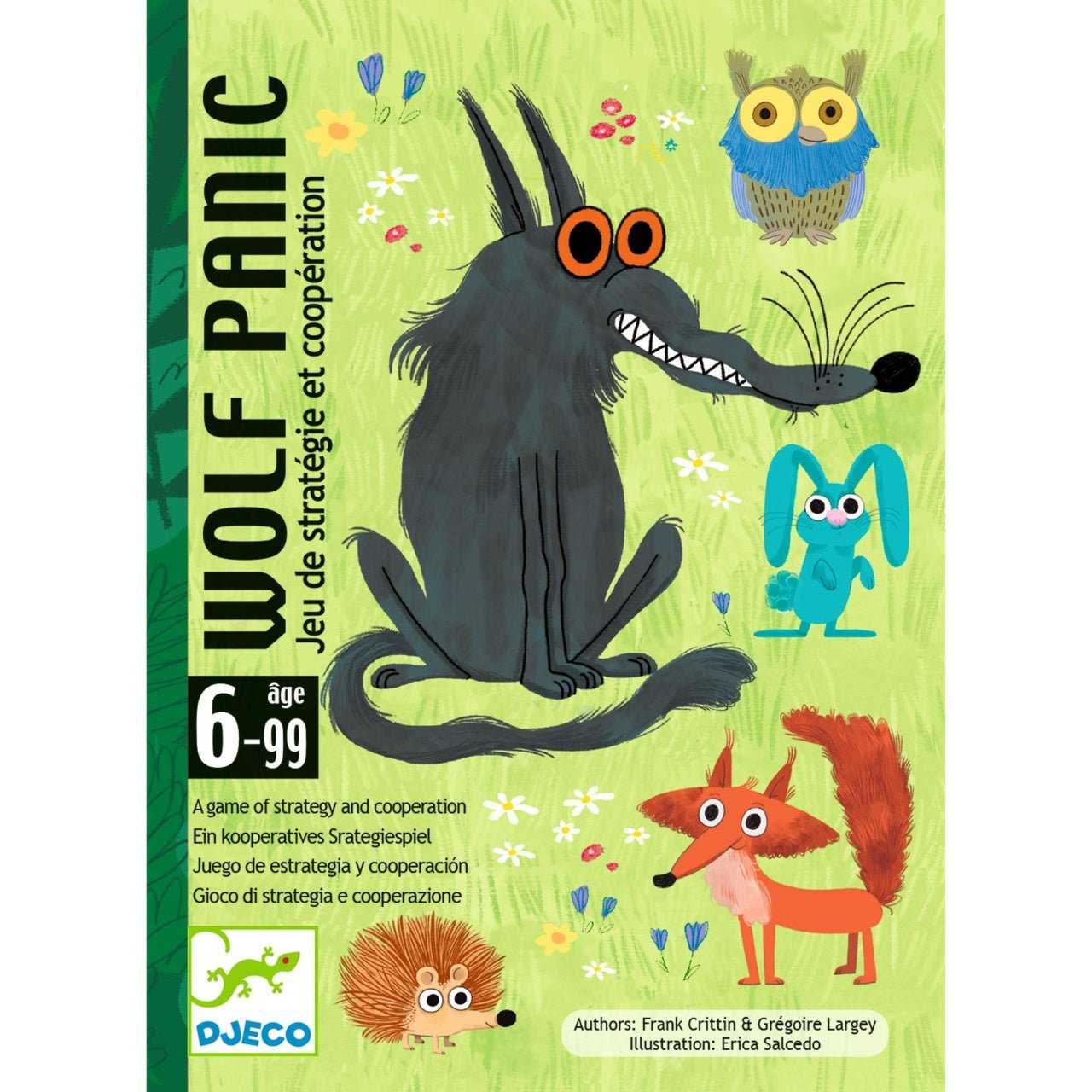 Joc de cooperare - Joc de cooperare cu cărţi Wolf Panic | Djeco - 3
