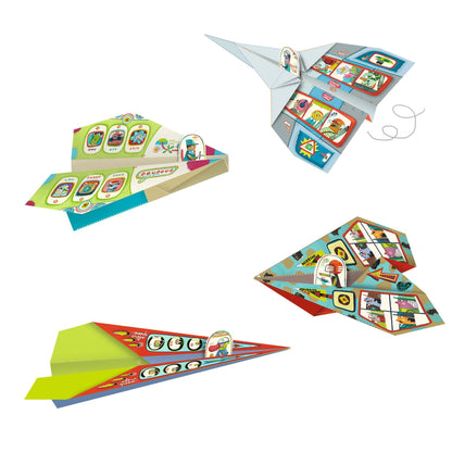 Joc de indemanare - Joc de creaţie Origami Avioane din hârtie | Djeco - 2