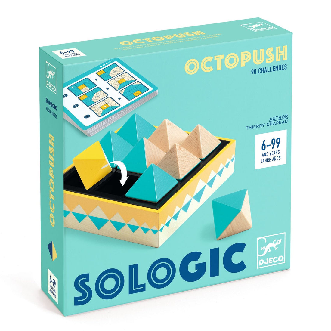 Jocuri de logică - Joc de logică - OctoPush, 6+ ani | Djeco - 1